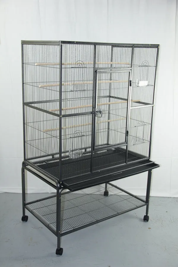 140cm Large Bird Cage | Parrot Budgie Aviary With Stand
