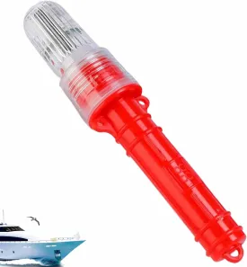 Boat Flares  Boat Flares Coast Guard Approved Marine |2025 New Waterproof Emergency Signals for Fishing Nets, Buoys & Boats (Red)