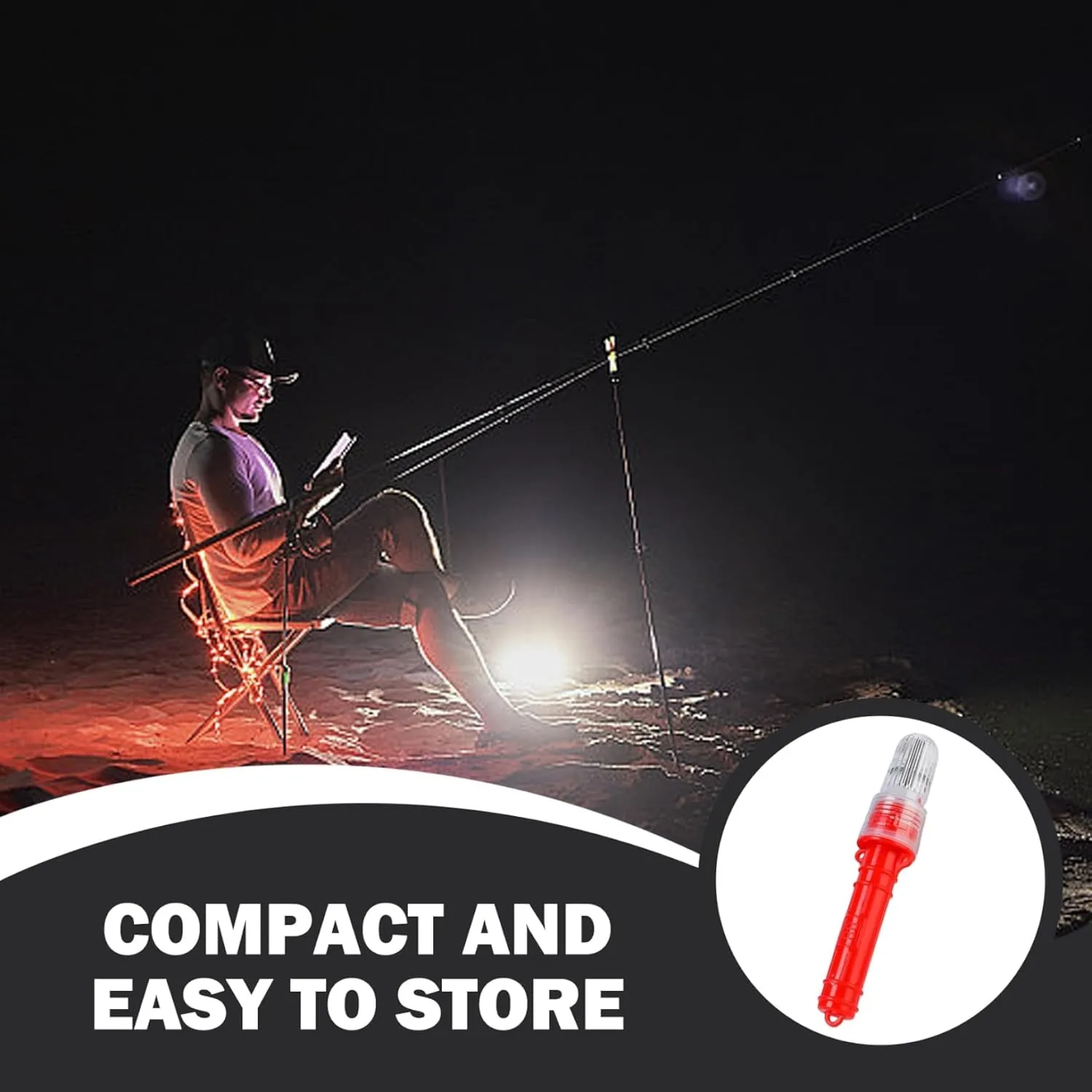 Boat Flares  Boat Flares Coast Guard Approved Marine |2025 New Waterproof Emergency Signals for Fishing Nets, Buoys & Boats (Red)