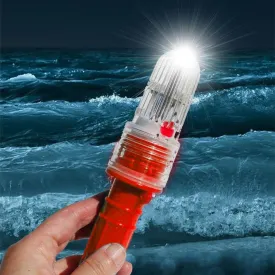 Coast Guard Approved Boat Flares  Waterproof Emergency Signal Kit for Fishing, Boating & Life Rafts  Upgraded 2025 Electronic Flares for Safe Marine Navigation