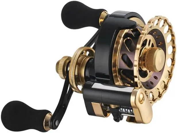 Dragon Raft Wheel Automatic Line Metal Raft Fishing Reel Micro-Lead Reel with Force-Relieving Front Rafting Rod Fishing Reel