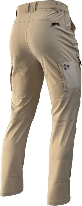 Men's Lightweight Hiking Pants Quick Dry Waterproof Stretch Travel Fishing Camping Work Cargo Pants Zipper Pockets