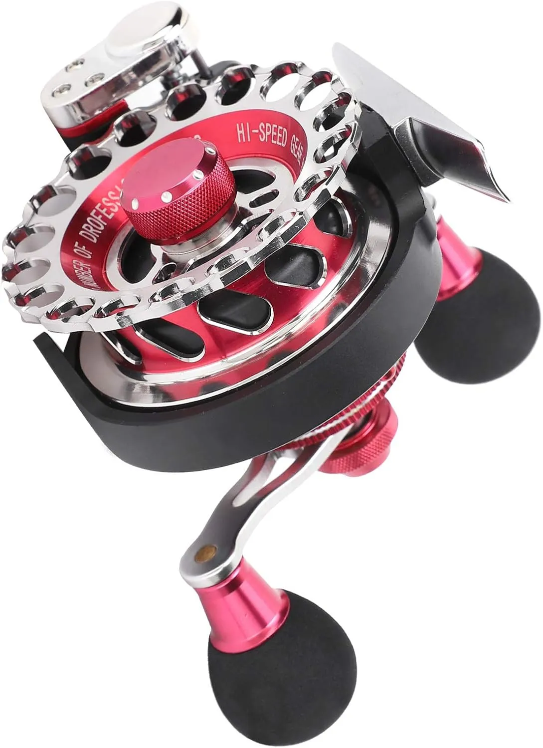 Portable Fishing RAFT Wheel 10 1 BB 2.6:1 Gear Ratio Accessory for SEA and Reservoir Fishing