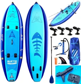 Stand Up Paddle Board Sup Inflatable for Fishing with 4rod Holder Japan Produce Designed specifically for Anglers Inflatable so Easy to Store and Carry